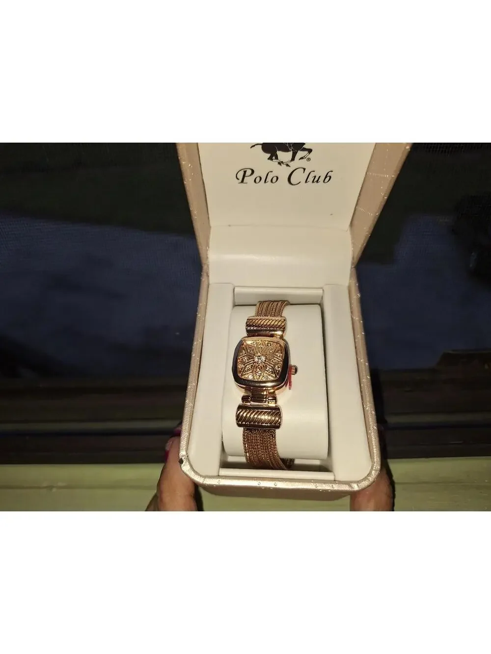 NEW Beverly Hills Rose Gold Womens Limited Edition Watch Wrist Bracelet STUNNING - Picture 8 of 11